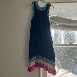 Anthro crochet dress